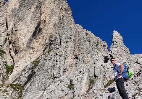 Sotto le pareti del torrione Magnaghi