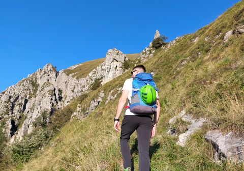 Risalita verso la cresta