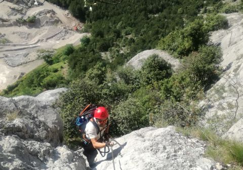 Ferrata Che Guevara al Monte Casale - foto 8