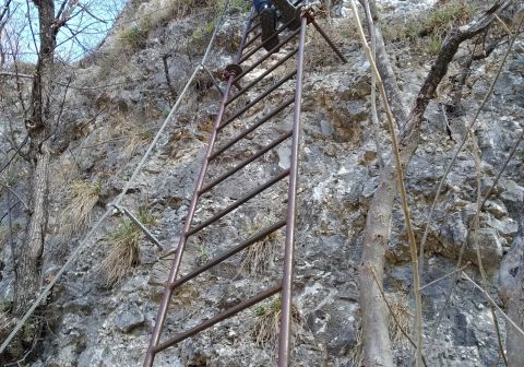 Ferrata Rio Secco - Cadino - foto 20