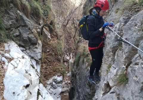 Ferrata Rio Secco - Cadino - foto 7