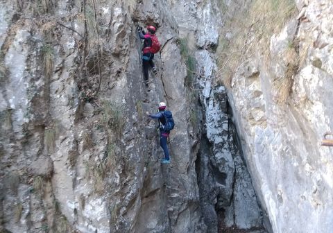Ferrata Rio Secco - Cadino - foto 4