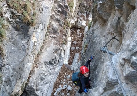 Ferrata Rio Secco - Cadino - foto 5