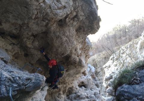 Ferrata Rio Secco - Cadino - foto 12