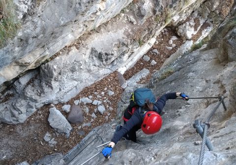 Ferrata Rio Secco - Cadino - foto 6