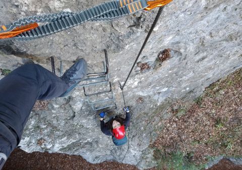 Ferrata Rio Secco - Cadino - foto 17