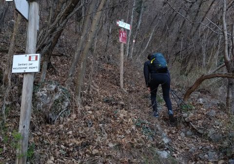 Ferrata Rio Secco - Cadino - foto 3