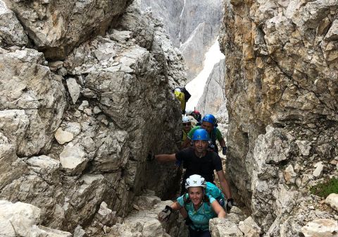 Ferrata Schuster al Sassopiatto - foto 6
