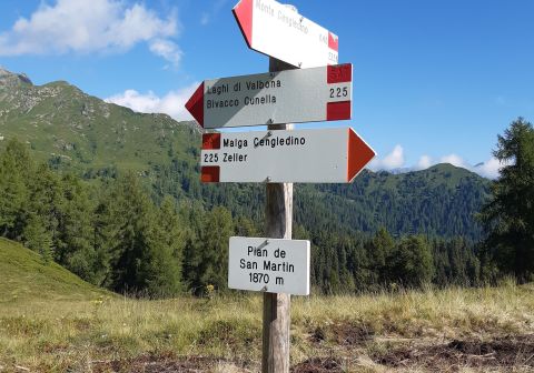 Laghi di Valbona e cresta del Monte Cengledino - foto 5