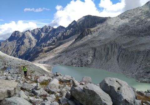 Lago e vedretta del Pisgana - foto 18