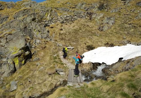 Lago Nero - Bivacco Linge - Rifugio Valmalza - foto 8