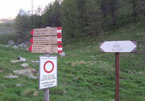 Lago Nero - Bivacco Linge - Rifugio Valmalza - foto 2