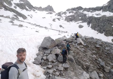 Verso il bivacco Giannantonj