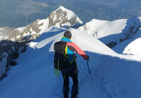 Monte Bianco - Via normale italiana dal Rifugio Gonella - foto 12