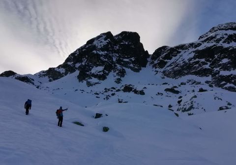 Monte Cabianca - Canale Nord invernale - foto 7