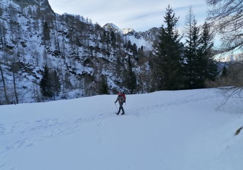 Monte Cabianca - Canale Nord invernale - foto 4
