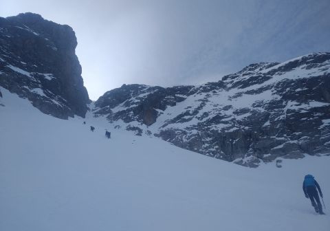 Monte Cabianca - Canale Nord invernale - foto 9