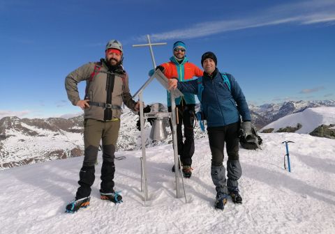 Monte Cabianca - Canale Nord invernale - foto 12