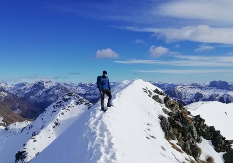 Monte Cabianca - Canale Nord invernale - foto 18