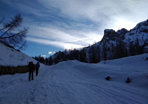 Monte Cabianca - Canale Nord invernale - foto 3