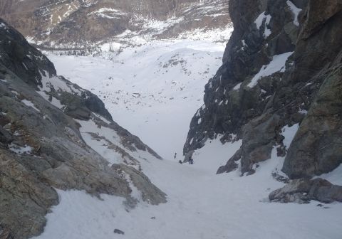 Monte Cabianca - Canale Nord invernale - foto 10
