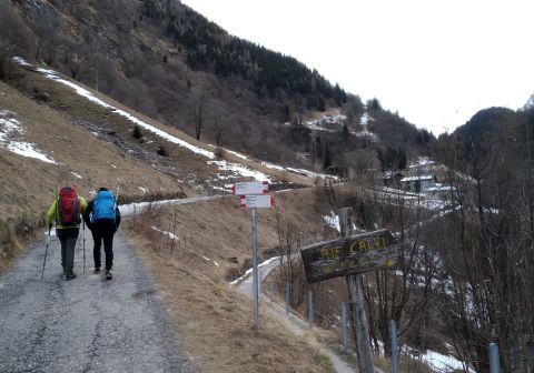 Monte Cabianca - Canale Nord invernale - foto 1