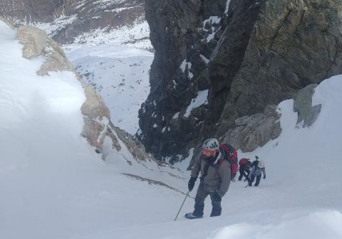 Monte Cabianca - Canale Nord invernale - foto 11