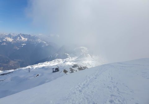 Monte Ferrante dal Rifugio Albani - Invernale - foto 14