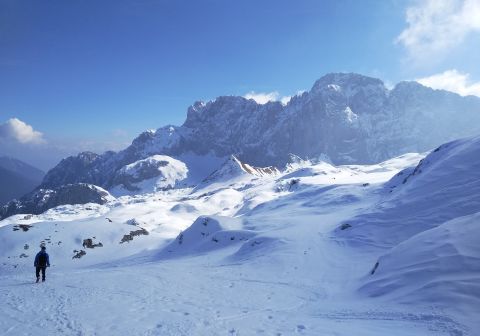 Monte Ferrante dal Rifugio Albani - Invernale - foto 15