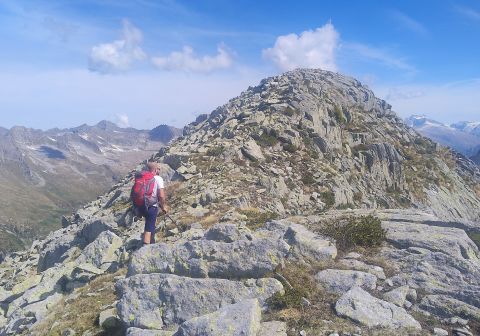Quasi in cima al monte Serosine