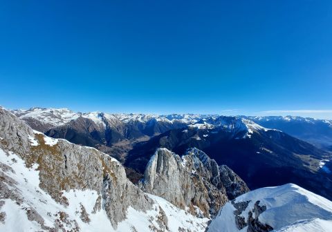 Monte Visolo invernale - Canale Ovest_17
