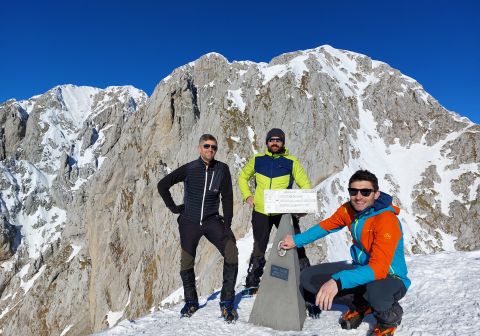 Monte Visolo invernale - Canale Ovest_16