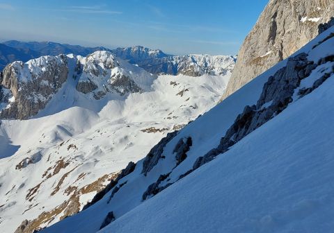 Pizzo Corzene col canale del dito