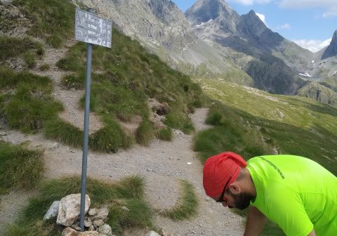 Passo Selletta verso il rifugio Longo