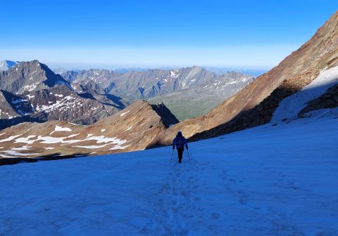 Inizio del nevaio
