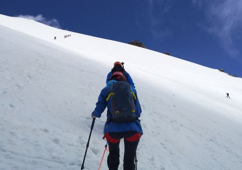 Ultimo strappo prima della cima
