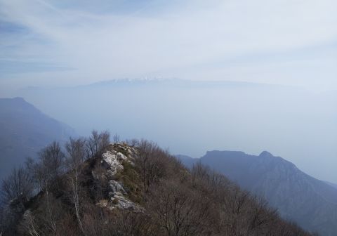 Il Baldo in lontananza