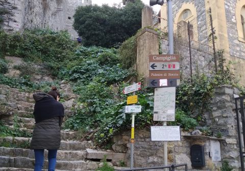 Portovenere, inizio del sentiero