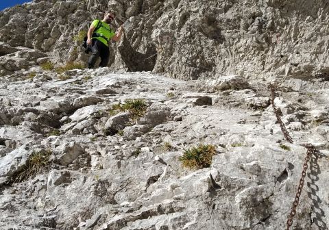 Catene per entrare nel canale Bendotti