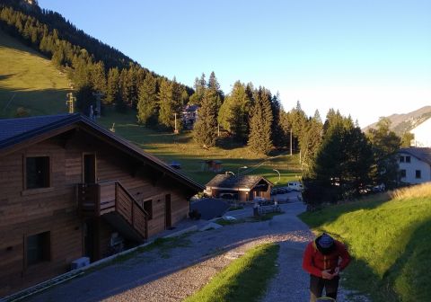 Parcheggio al passo della Presolana