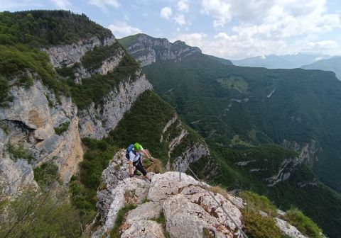 Via ferrata Gerardo Sega - foto 27