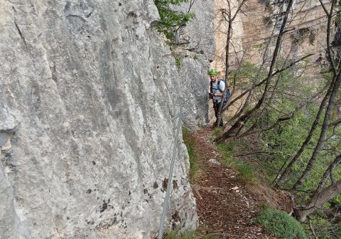 Via ferrata Gerardo Sega - foto 14