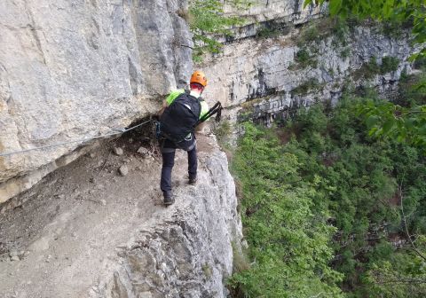 Via ferrata Gerardo Sega - foto 19