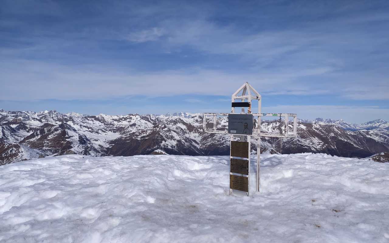 Cima Bacchetta - Canale Canyon invernale