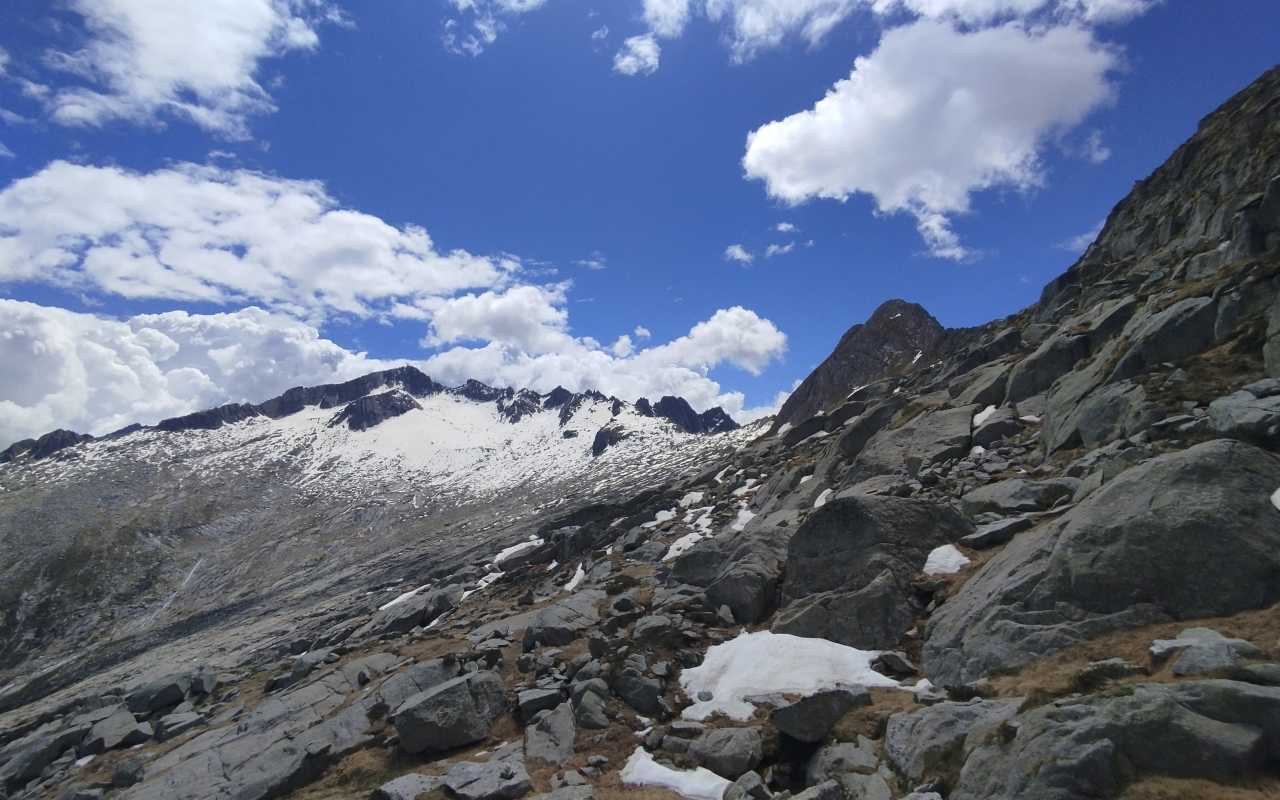 Cima Sablunera da Isola di Cevo