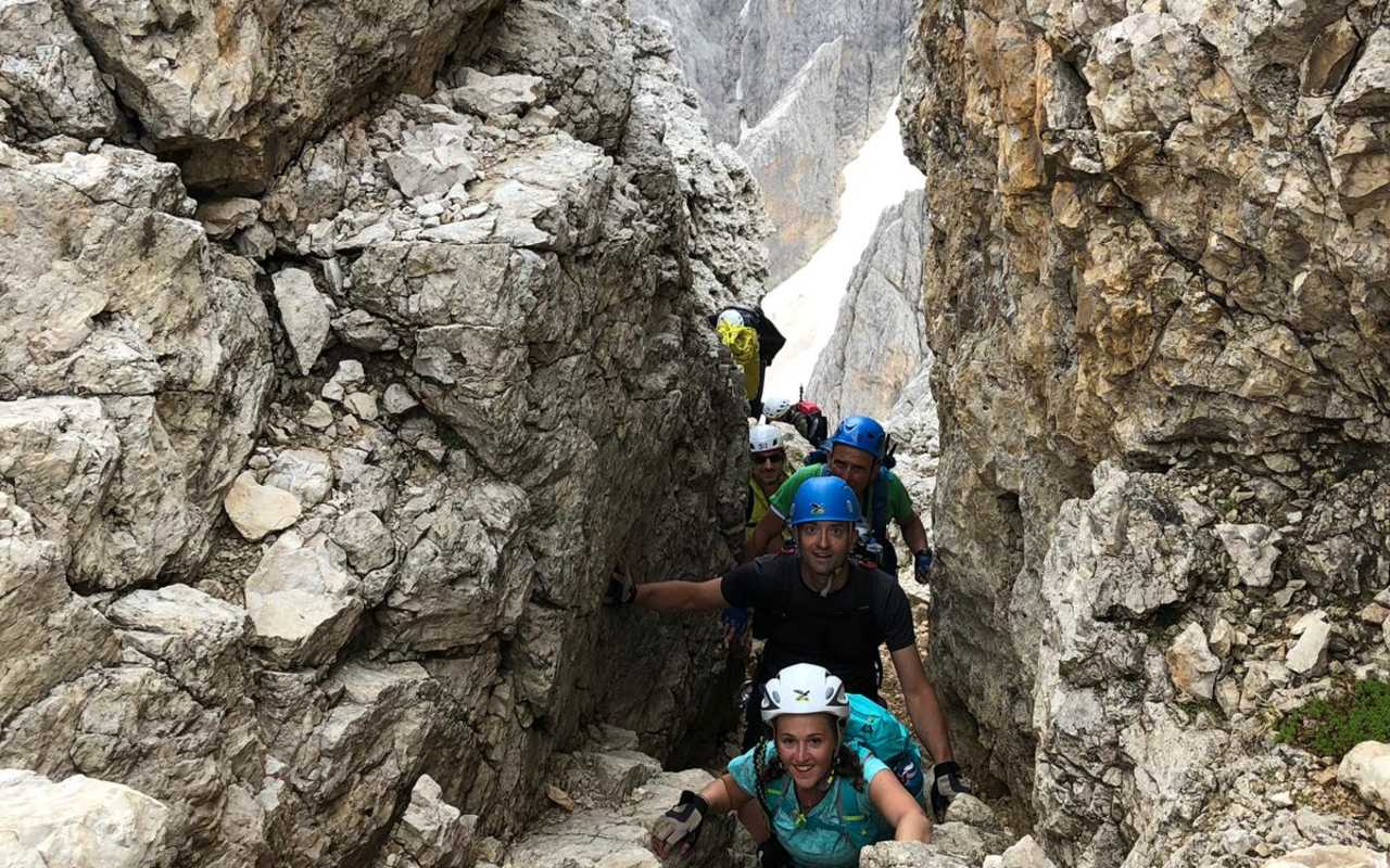 Ferrata Schuster al Sassopiatto