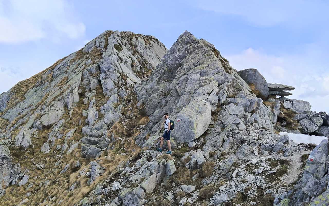 Monte Serosine e Monte Gelo dal Gaver