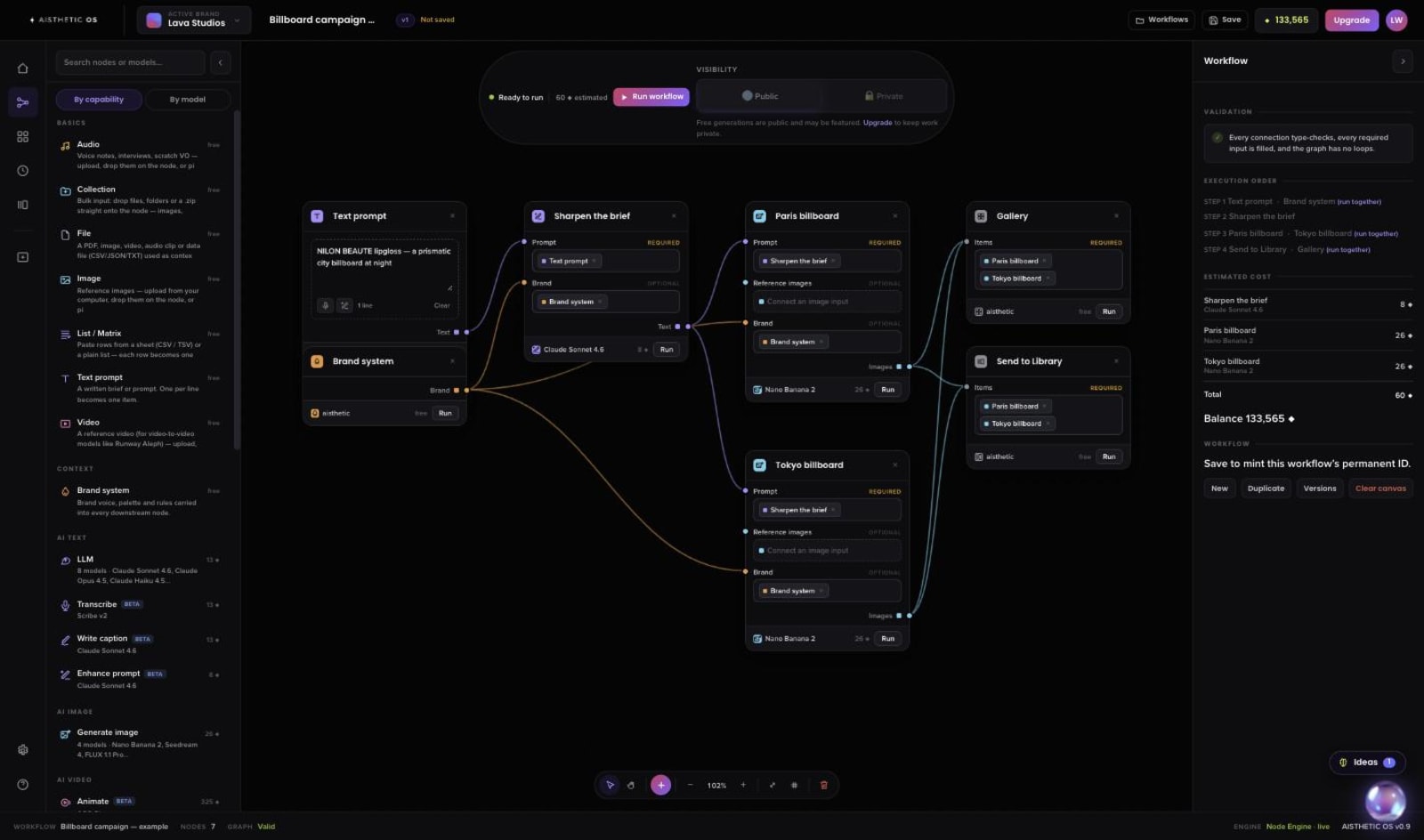 Node Studio visual pipeline builder