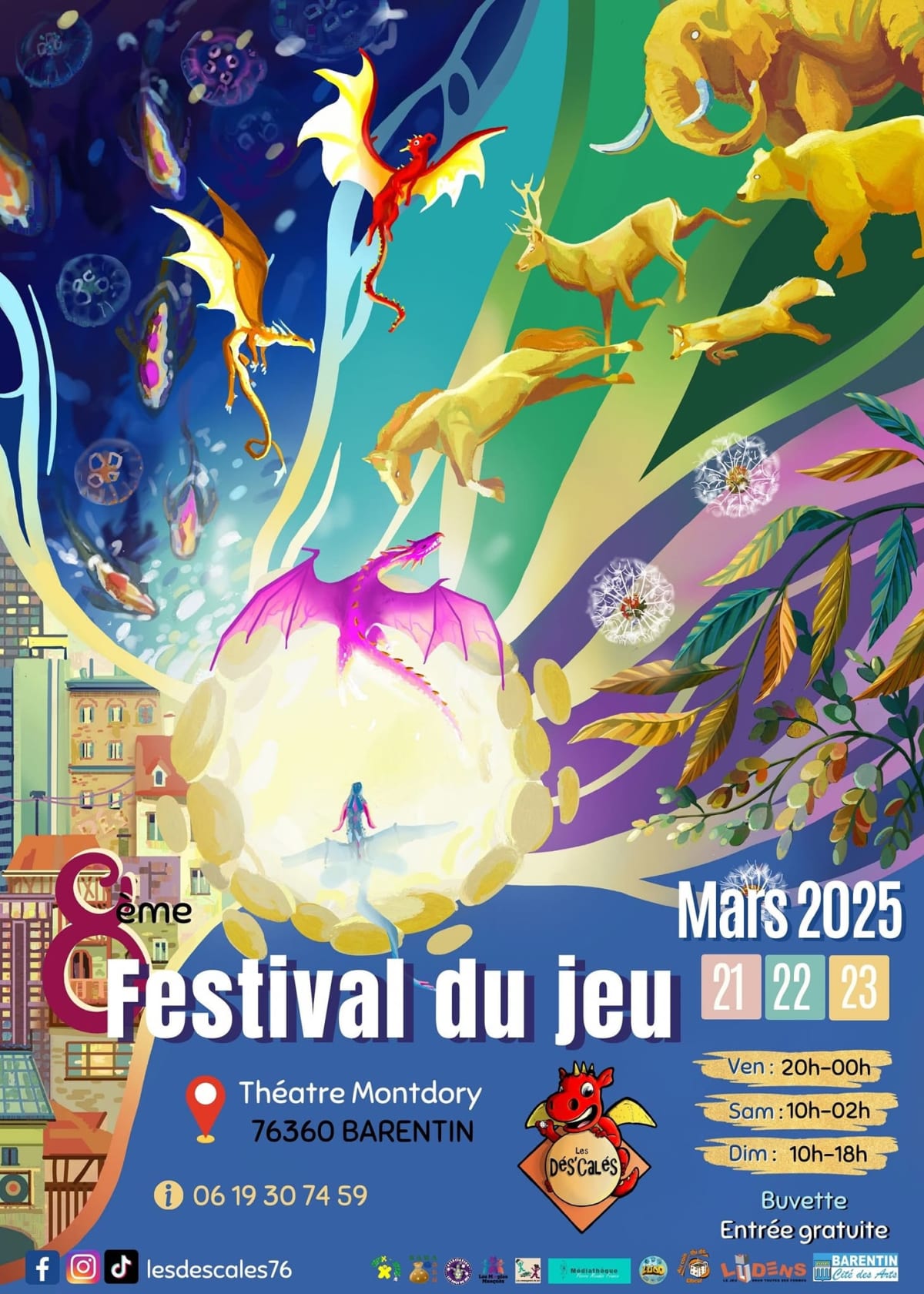 affiche du 8ème festival