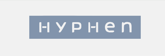 Hyphen